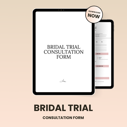 Bridal Trial Consultation Form